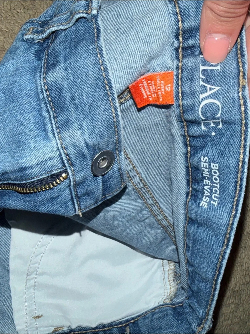 The Children's Place Light Blue Kids' Denim Jeans Trio